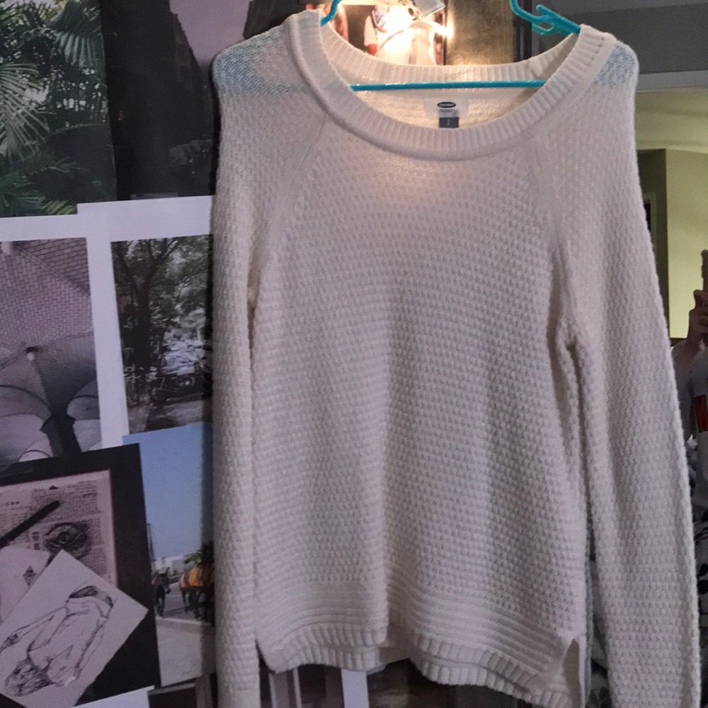 White sweater